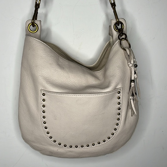 Handbags - The Sak Antique White Cream Leather Bag Happy & Free